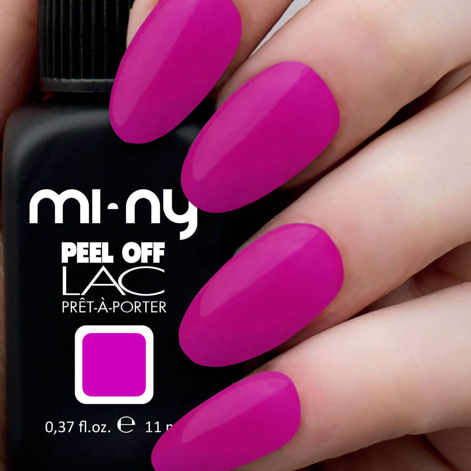 Mi-Ny PEEL LAC ONE STEP - UNCONVENTIONAL PINK 11 ml